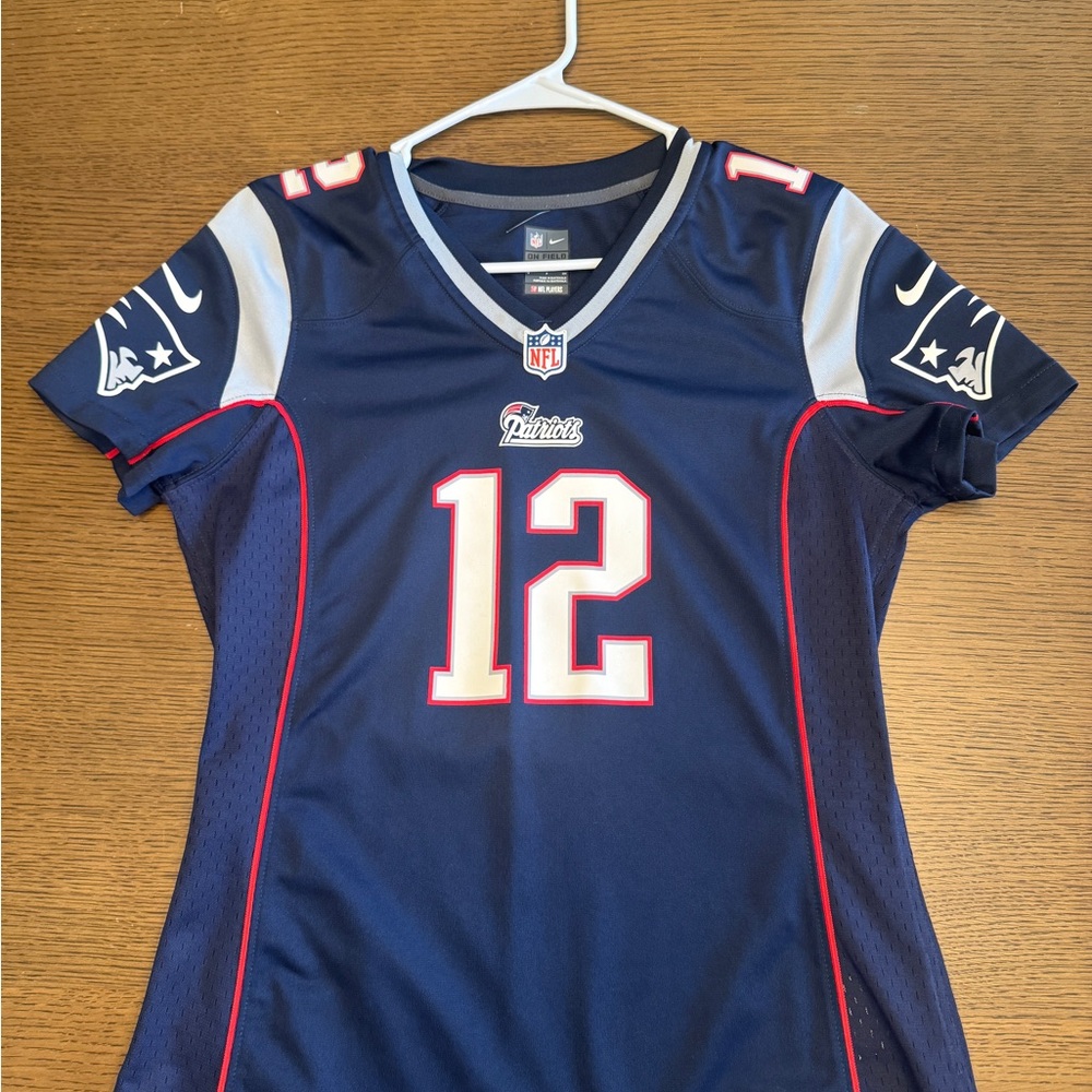Nike Patriots Jersey - Navy and White